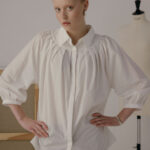 Eve pleated shirt