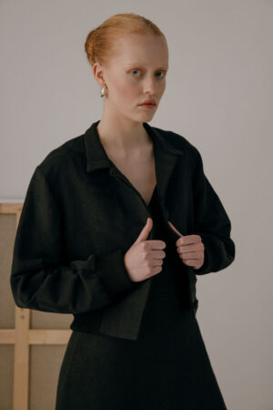 LEONIE - SHORT JACKET WITH CUFFS