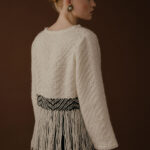 WERA – WOOL SWEATER WITH FRINGES