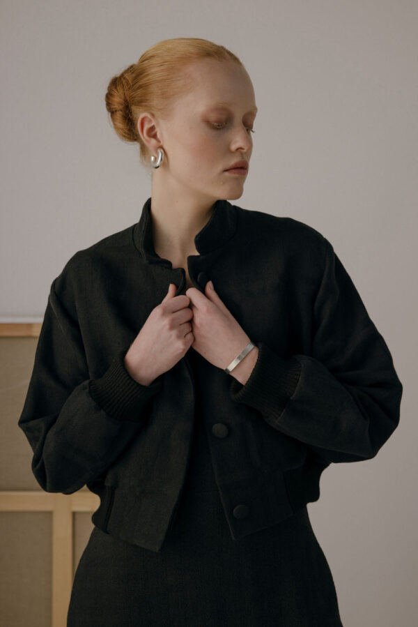 LEONIE - SHORT JACKET WITH CUFFS
